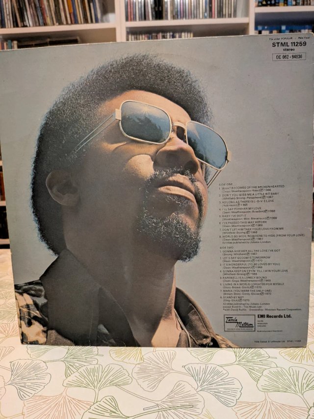 Jimmy Ruffin Greatest Hits LP