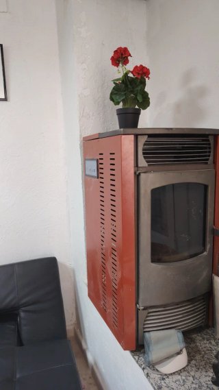 Estufa de pellets 9kw