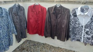 Lote 9 Camisas Tallas Grandes XXL+