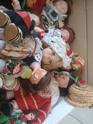 Collezione di bambole antiche