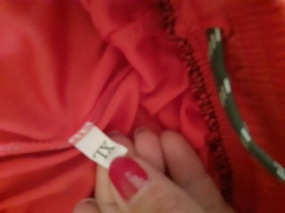 Pantaloncini ragazzo taglia XL rossi