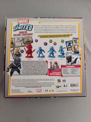 Marvel United Black Panther + Extras