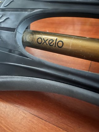Waveboard Oxelo Negro Dibujos Dorados