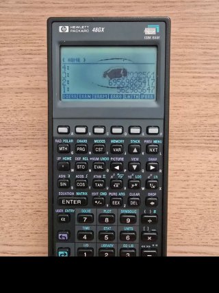 Calculadora Gráfica Hewlett Packard 48GX