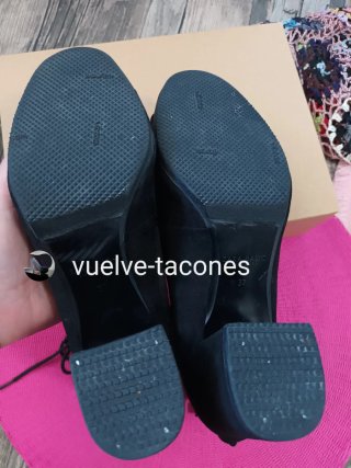 Bailarinas atadas con tacón ♡ Zara * núm 37