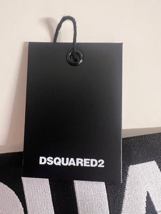 Bañador Dsquared2 Negro con Logo