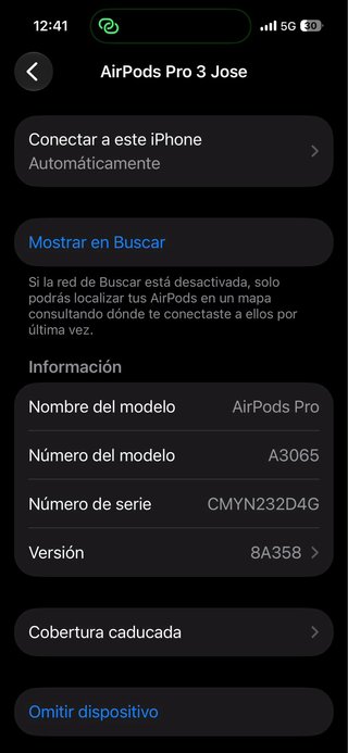 AirPods Pro 3 nuevos con caja y accesorios