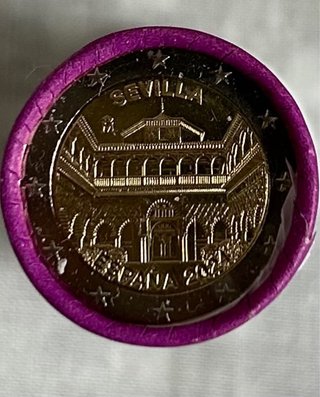 Moneta 2 euro Spagna 2024, dedicata a Siviglia