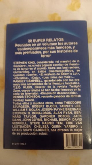 Horror. Stephen King y otros. Gran Súper Terror
