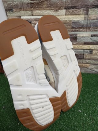 New Balance Sneakers Beige Rosso Uomo