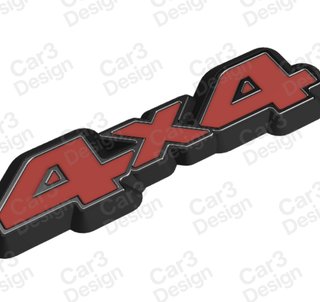 4X4 OPEL CALIBRA OPEL FRONTERA EMBLEMAS LATERALES