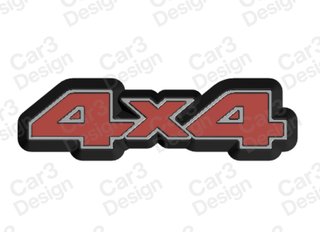 4X4 OPEL CALIBRA OPEL FRONTERA EMBLEMAS LATERALES