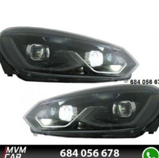 Faros delanteros Ful Led para VW Golf VI look GTI