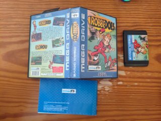 Robbedoes / Spirou Mega Drive PAL Completo