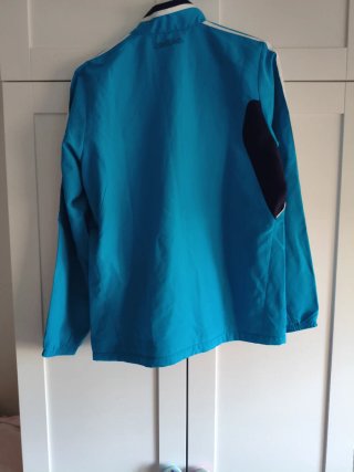Chaqueta Real Madrid Adidas Azul y Blanca