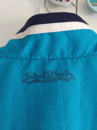 Chaqueta Real Madrid Adidas Azul y Blanca