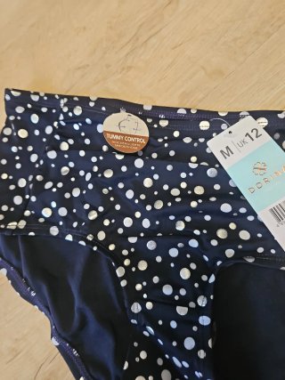 Bañador Dorina Talla M Lunares Plateados