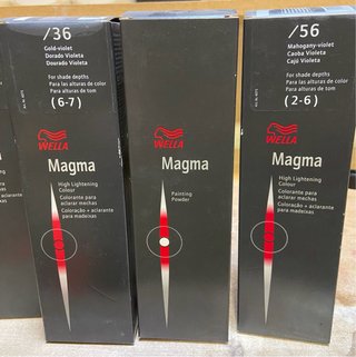 Wella Magma Polvo Colorante Mechas varios colores