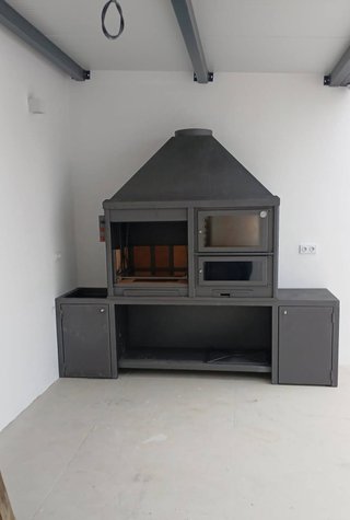 Barbacoas junto horno MJ-7