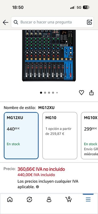 Yamaha MG12XU Console di Mixaggio NUOVA NUOVISSIMA