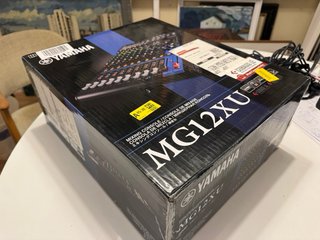 Yamaha MG12XU Console di Mixaggio NUOVA NUOVISSIMA