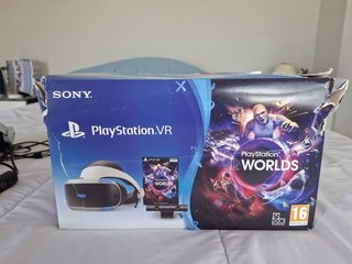 PS VR con Mando y Juego(star wars: squadrons)