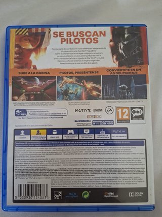 PS VR con Mando y Juego(star wars: squadrons)