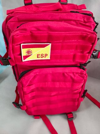 Mochila Táctica Roja 50L