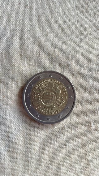 Moneda 2€ Conmemorativa Francia 2002-2012