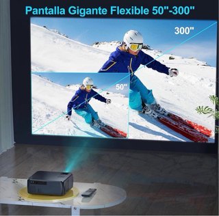 Proyector WiMiUS 4K Full HD 1080P 9500 Lúmenes