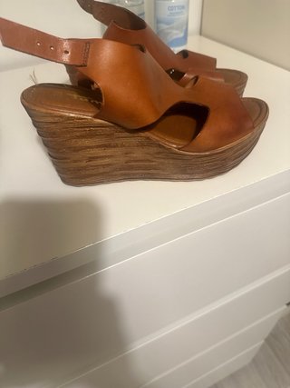 Sandalias Tamaris Talla 38 Marrón