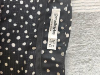 Falda pantalón lunares mujer
