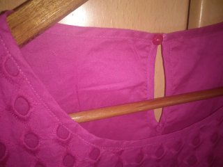 Blusa sin mangas Cortefiel fucsia
