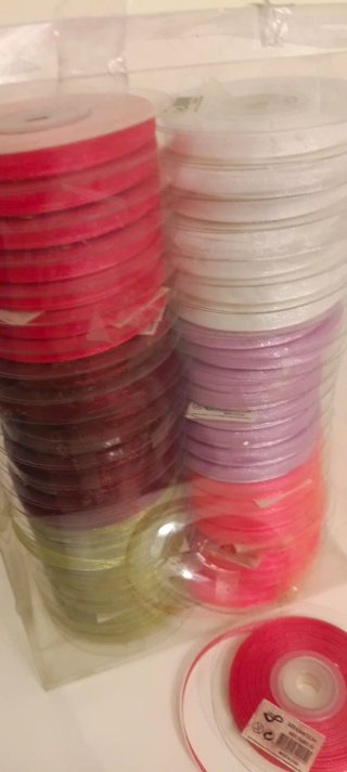 Cintas de colores para manualidades