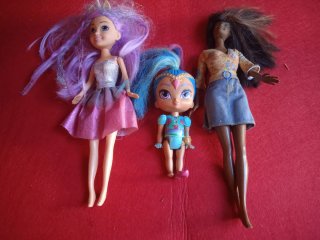 6 bambole Barbie da collezione