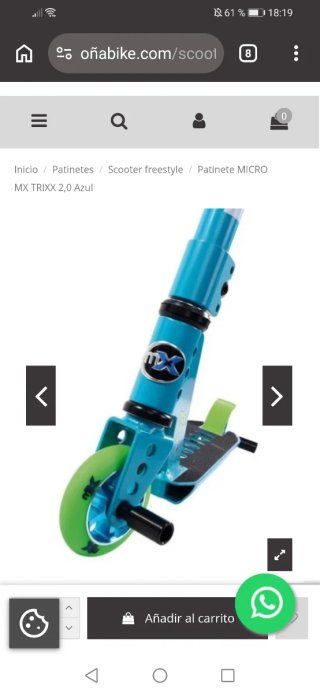 Patinete Micro Xtreme Acrobacias