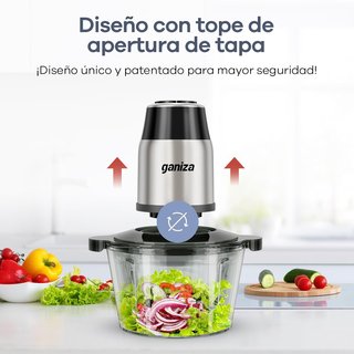 Ganiza Picadora de carne eléctrica, procesador