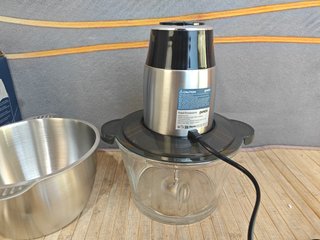 Ganiza Picadora de carne eléctrica, procesador