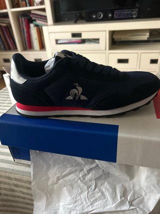Zapatillas Le Coq Sportif Azul y Rojo