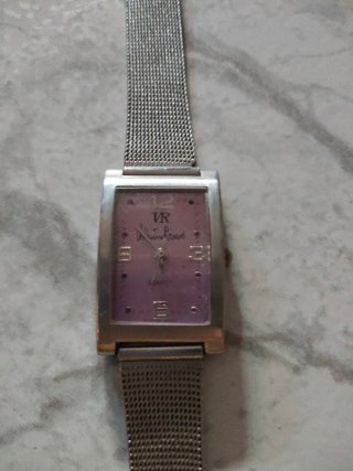 Reloj Puld6 Rosa y Plateado