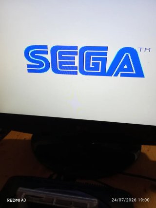 Sega Mega Drive II - Consola Negra
