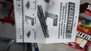 Scalextric Tuning Series con contador digital