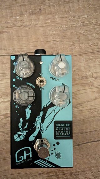 Greenhouse Stonefish Chorus/Vibrato Pedal