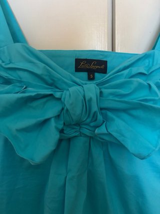 Top Luisa Spagnoli Blu/Turchese Taglia S