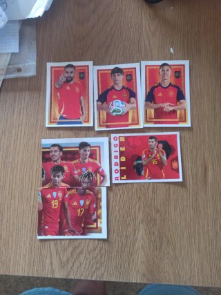 7 Sobres cromos España 2026 sin abrir carrefour