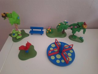 Playmobil Casa + Coche + Jardín