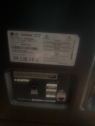 Smart TV 75 Negro