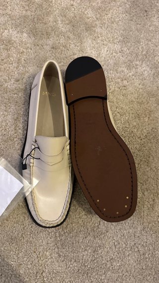 Mocasines Beige
