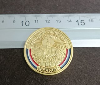 Moneda Conmemorativa Mont Saint Michel Francia