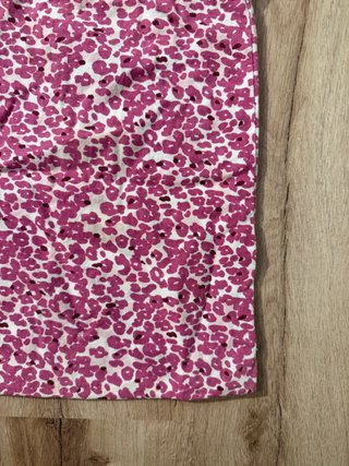 Bolso Tote Bag Estampado Flores Rosa Algodón